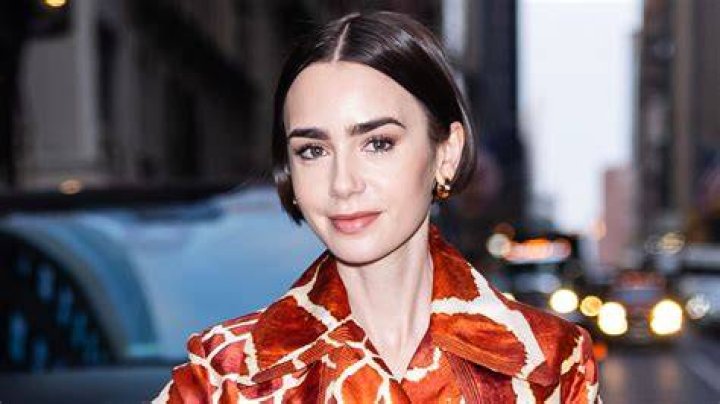 Lily Collins just rocked a look we're sure Emily in Paris would hate