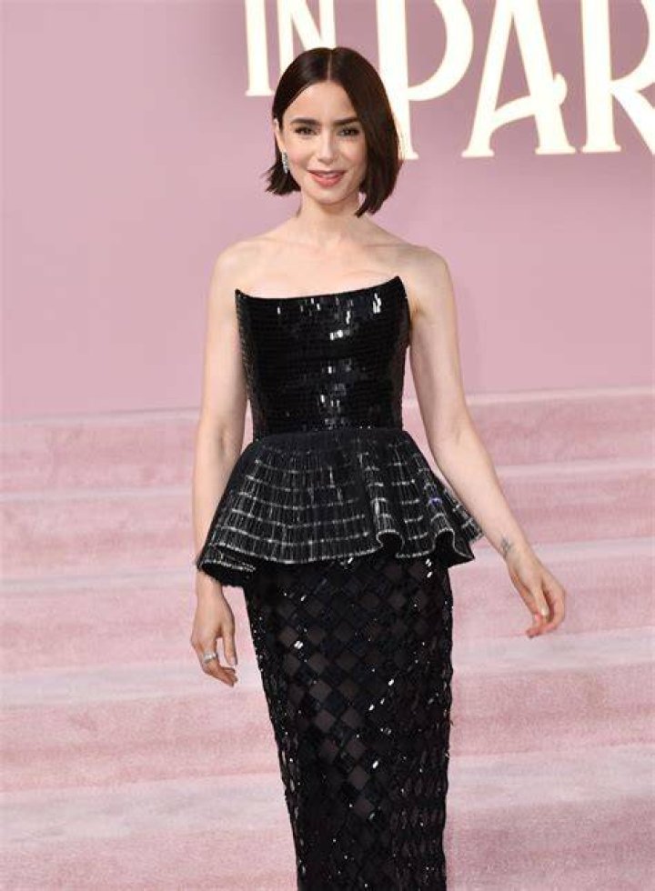 Lily Collins' ultra-rare engagement ring is SO Emily in Paris