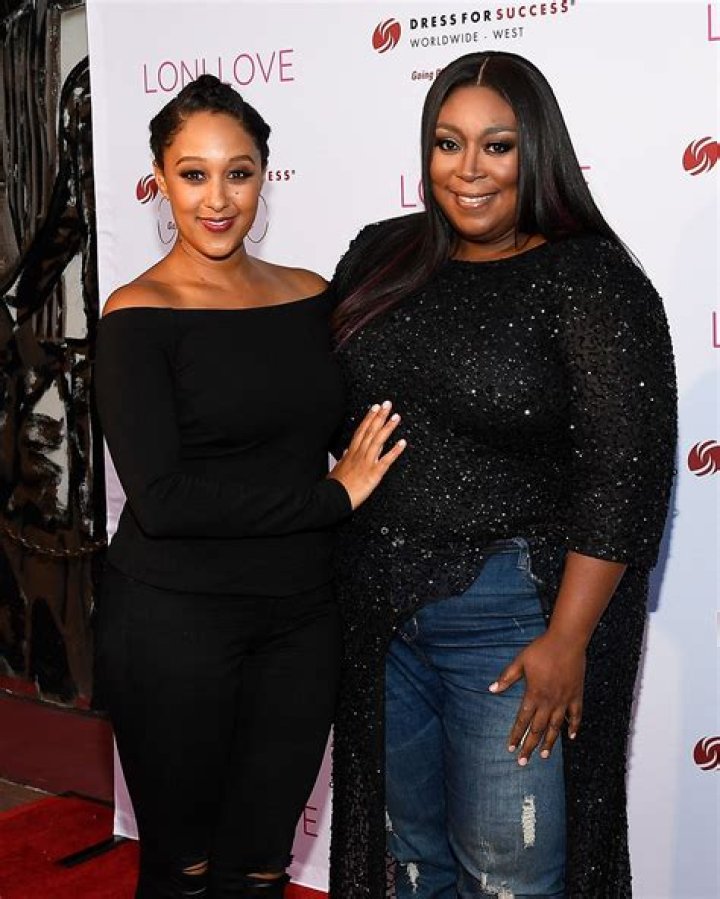 Loni Love commented on Tamera Mowry's photo of Adam Housley on his 49th birthday&nbsp;| Source: 
