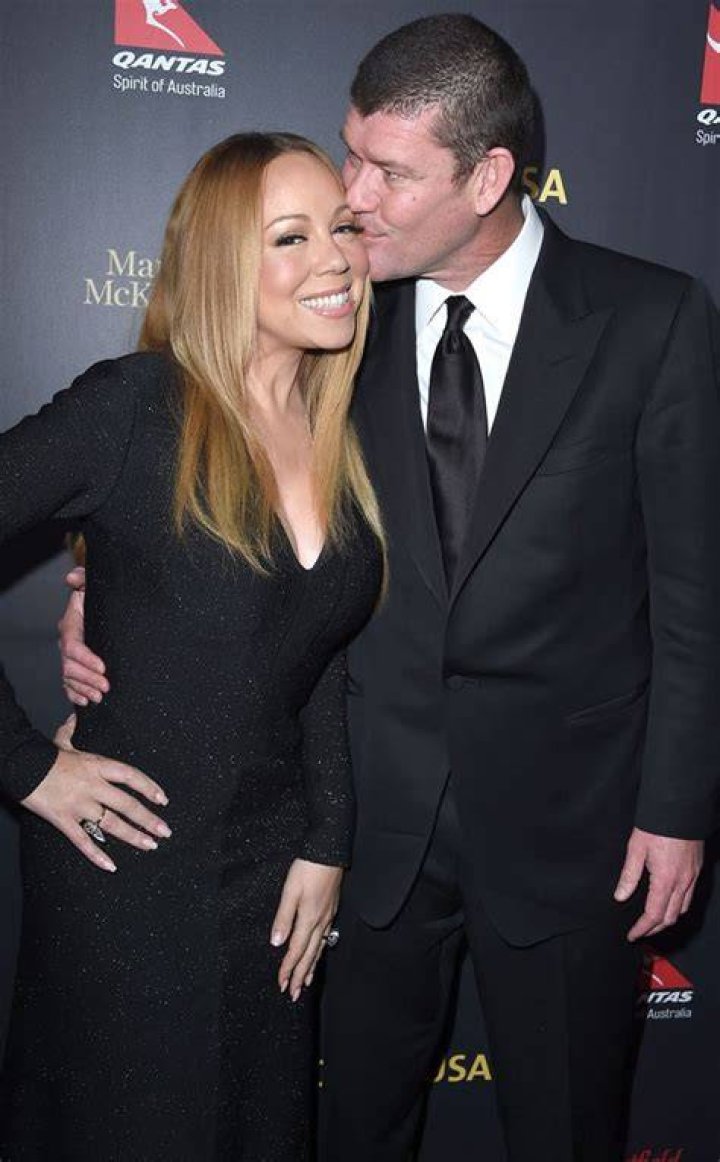 Mariah Carey (L) and James Packer attend the 27th Annual GLAAD Media Awards in New York on May 14, 2016, in New York City. | Source: Getty Images.