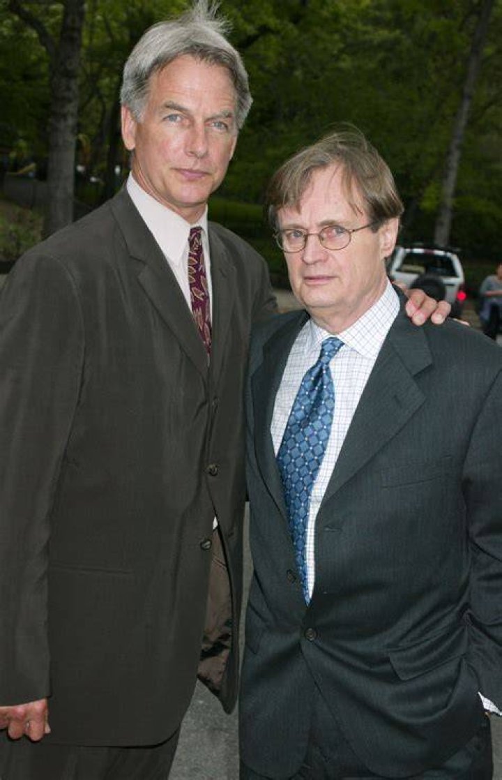 Mark Harmon and David McCallum on NCIS