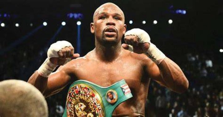 Mayweather's British fiancee Anna Monroe is currently in Las Vegas