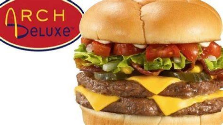 mcdonalds arch deluxe burger