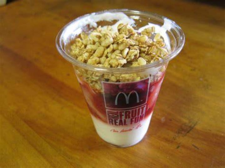 mcdonalds fruit yogurt parfait