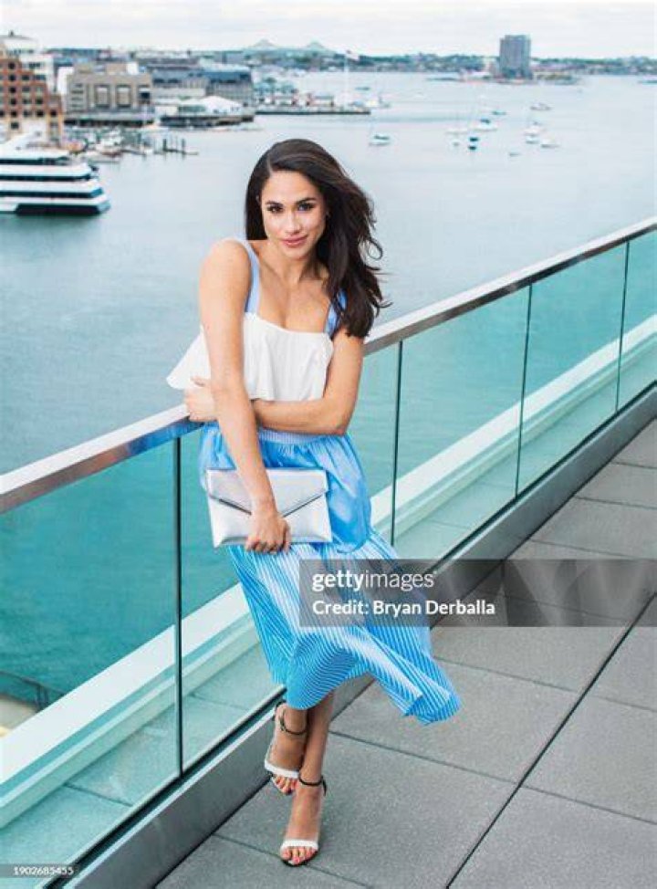 Meghan Markle in Massachusetts 2016. | Source: Getty Images