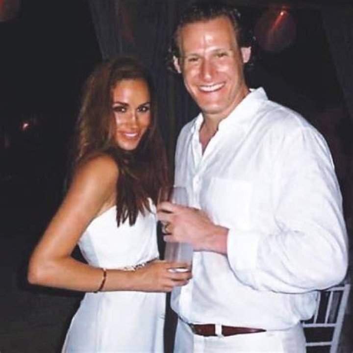 Meghan Markle with Trevor Engelson