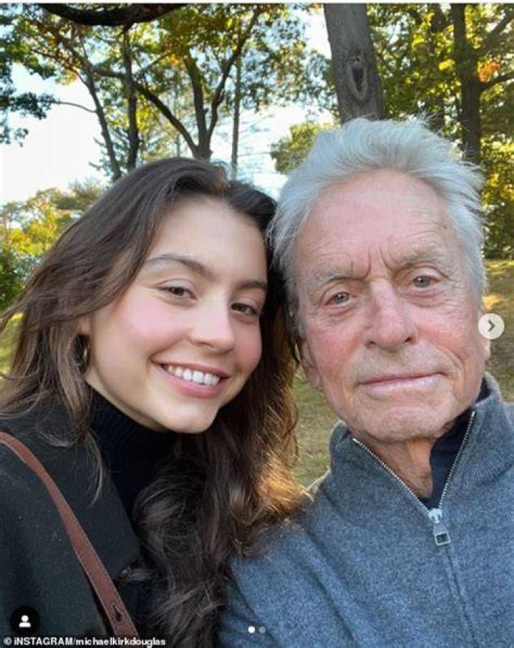 Michael Douglas, Carys Zeta-Douglas and Catherine Zeta-Jones in the front row of Michael Kors show Fall 2019 