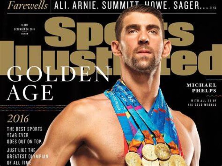 Michael Phelps Sports All 23 Gold Medals For SI Cover CBS Baltimore