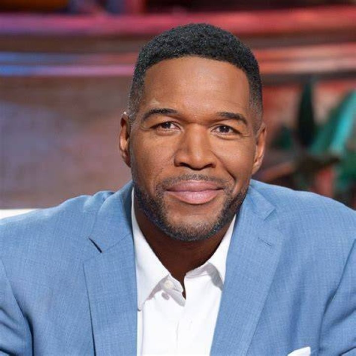 Michael Strahan in a selection of photos with his children