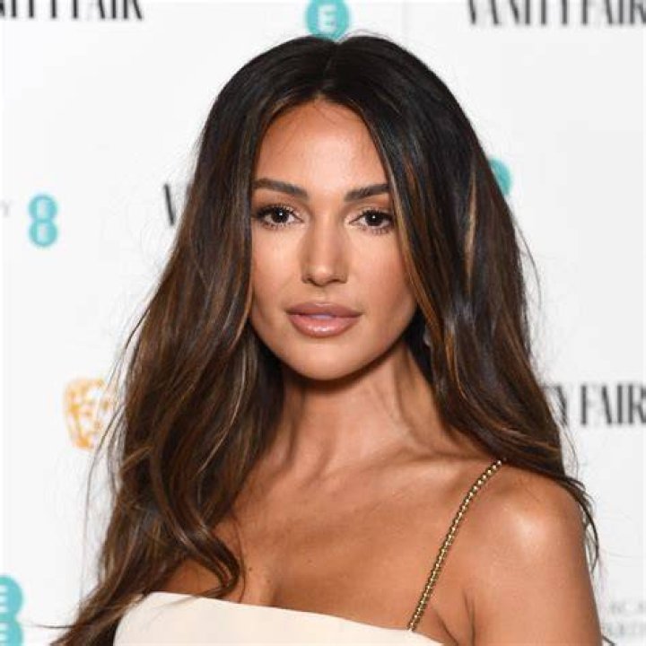 Michelle Keegan is a vision in figure-flattering knitted co-ord