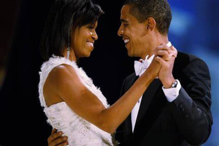 michelle obama barack obama dancing