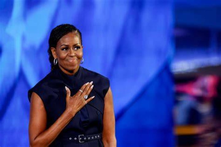 Michelle Obama wows in head-turning leather look during star-studded night out