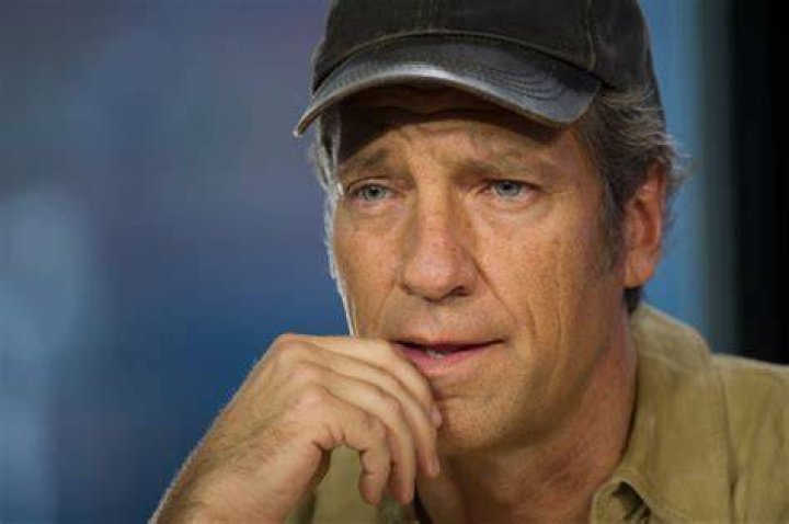 Mike Rowe speaks on camera at the new All-American Christmas Tree lighting outside News Corporation at Fox Square in New York City on December 9, 2021 | Source: Getty Images