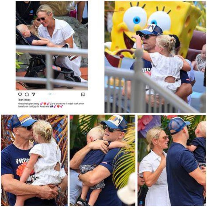 Mike Tindall cuddles his kids at Australian zoo after I'm A Celebrity stint - all the reunion photos