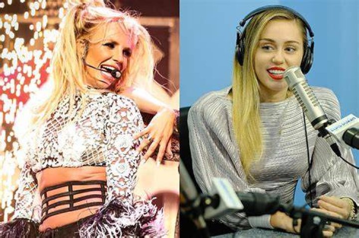 Miley Cyrus Tweets Britney Spears, Snoop Dogg Throwback Pic On Set Of 2004 'Outrageous