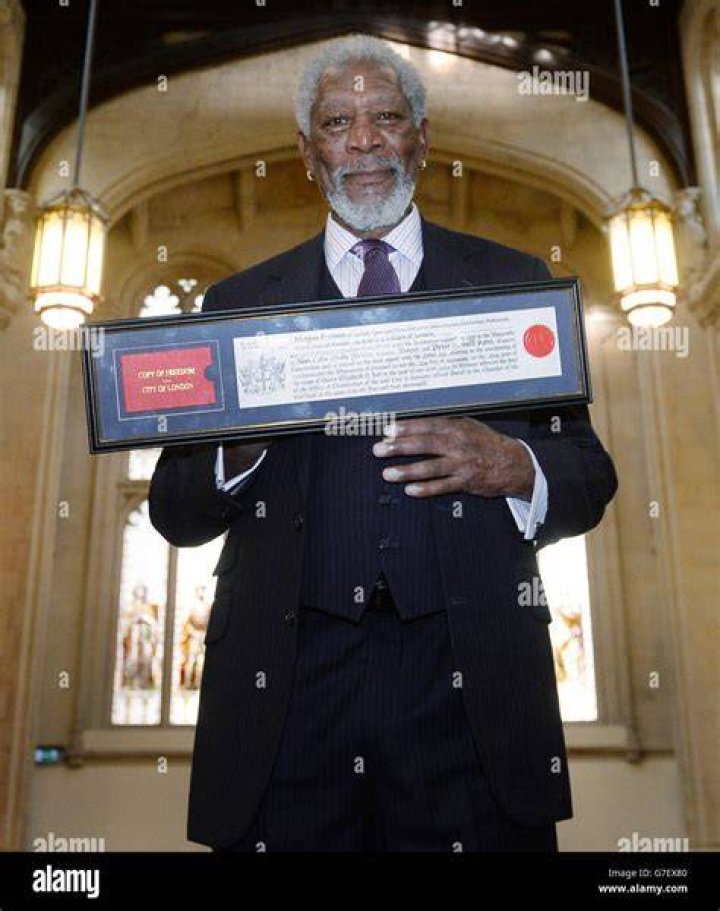 Morgan Freeman in London in 2005 | Source: Getty Images