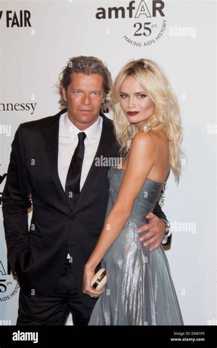 Natasha Poly and Peter Bakker attending the amfAR's 24th Cinema Against Aids Gala during 70th