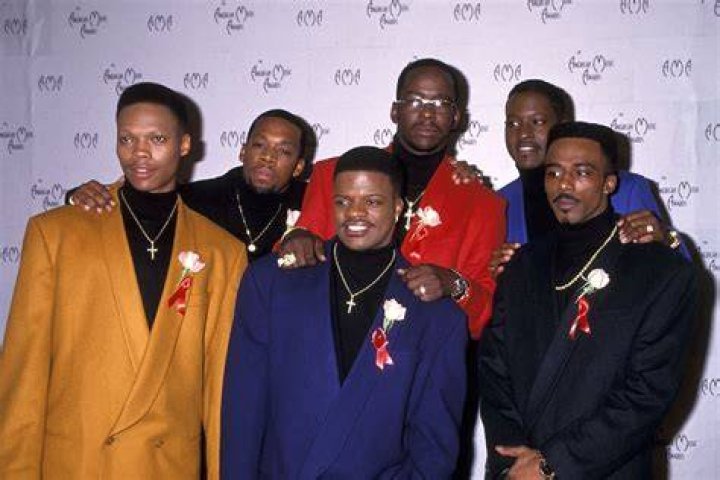 New Edition's band members, including Michael Bivins, in the 1980s | Photo: Getty Images