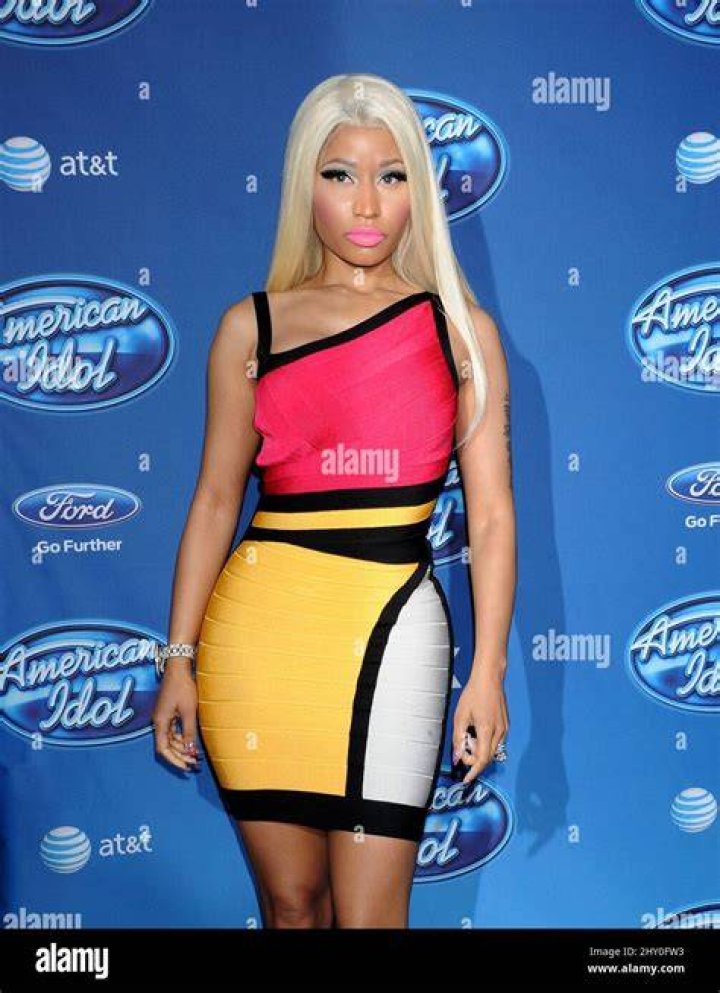 Nicki Minaj during the season premiere of Fox's 'American Idol' at Royce Hall, UCLA on January 9, 2013 in Westwood, California. | Source: Getty Images