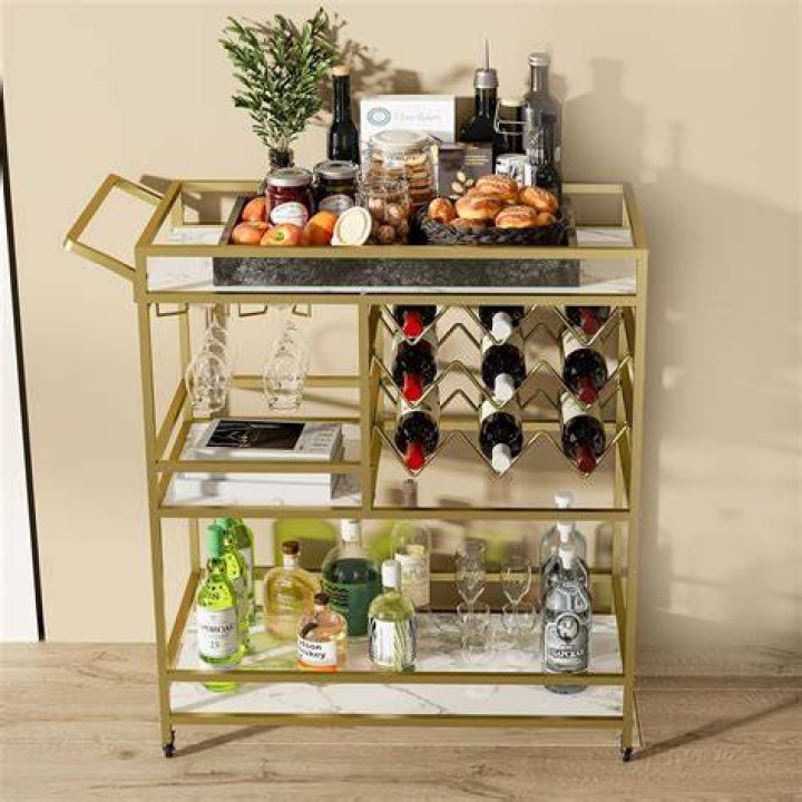 ny decorations drinks trolley