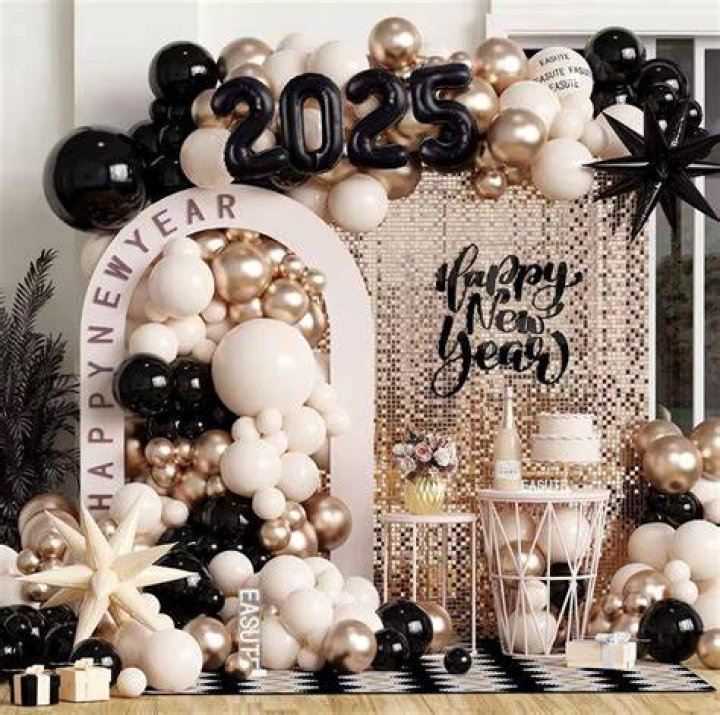 nye decorations balloon arch kit