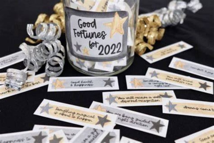 nye decorations fortunes jar games