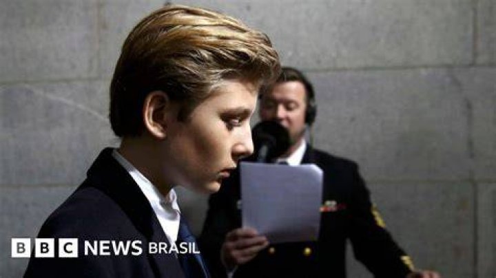 O bullying contra Barron Trump e as dificuldades de ser filho do presidente dos EUA BBC News
