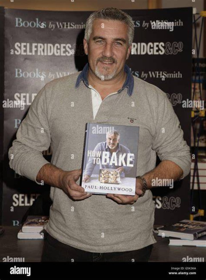 Paul Hollywood holding book 