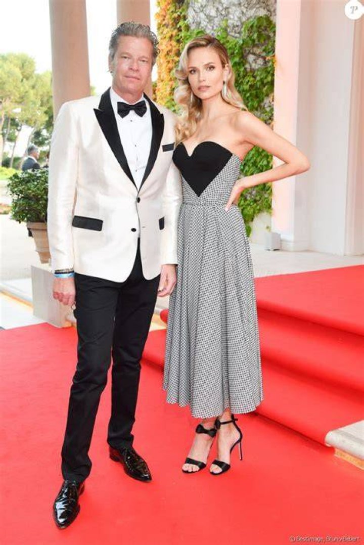 Photo Natasha Poly et son mari Peter Bakker Soir&eacute;e de Grisogono &agrave; l'h&ocirc;tel Eden Roc au Cap d