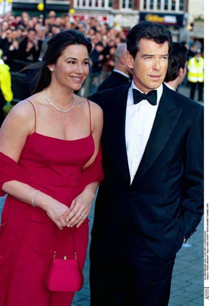 Pierce Brosnan and Keely Shaye Brosnan celebrating their son Paris' college graduation
