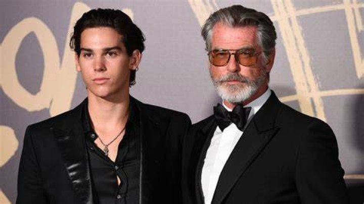 Pierce often supports his son's work