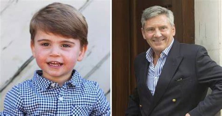 Prince Louis branded the 'spitting image' of Kate Middleton's father Michael as fans also