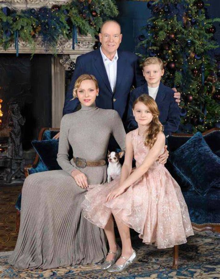 Princess Charlene and Prince Albert at the Grand Prix in 2023