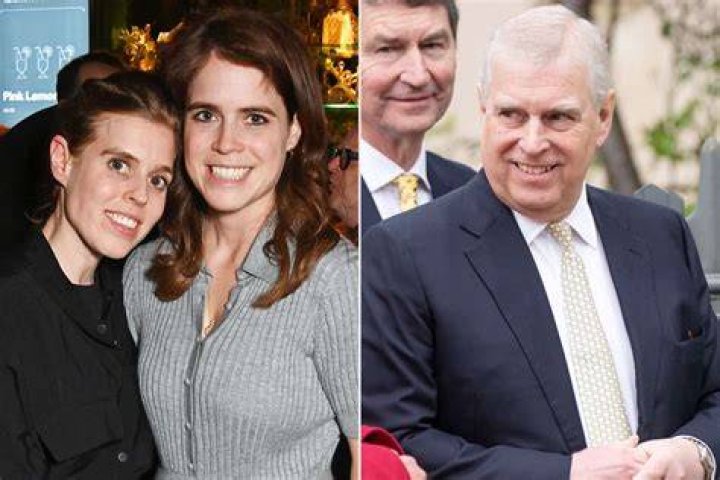 princess eugenie and prince andrew 