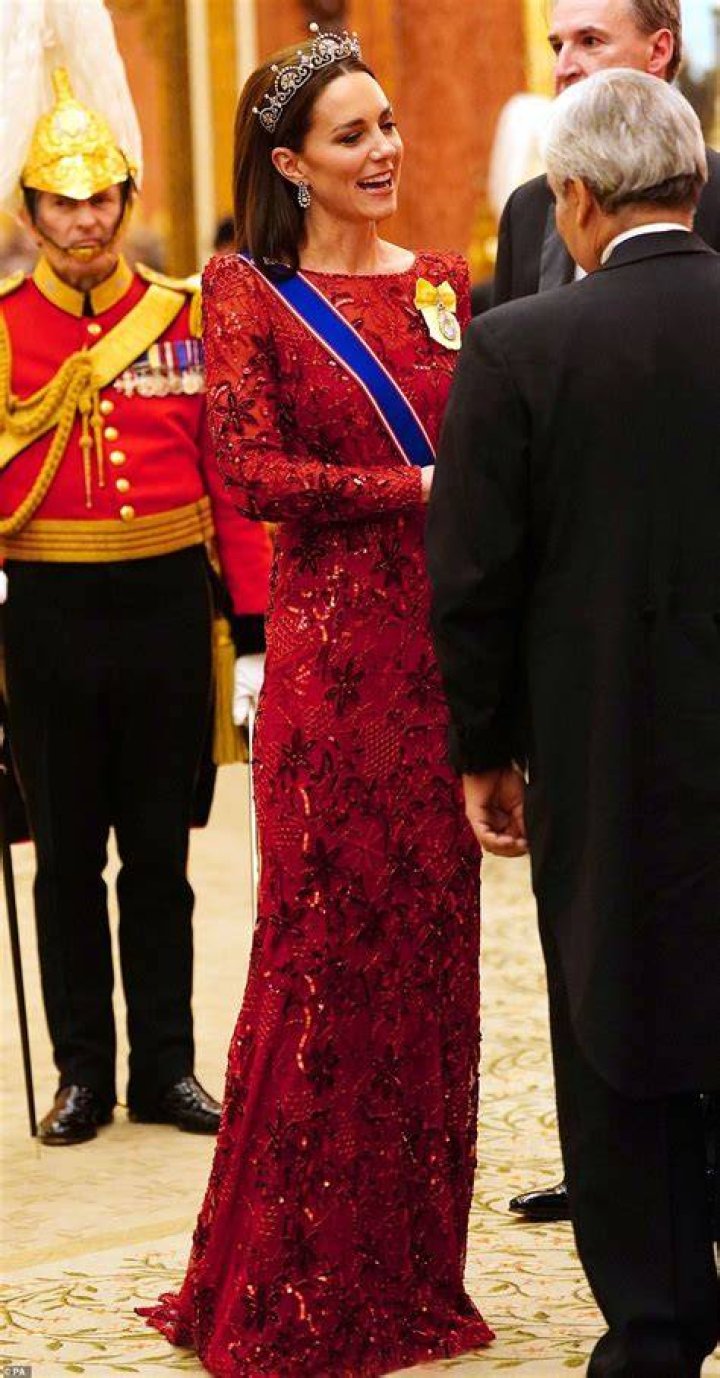 Princess Kate Diplomatic Corps Reception 2019