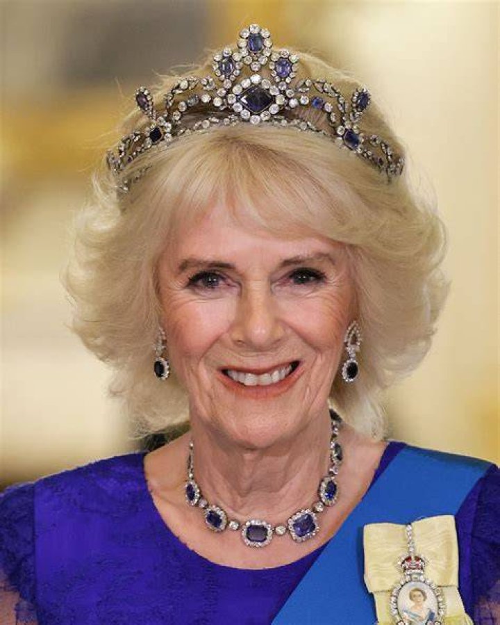 Queen Consort Camilla's wedding shoes