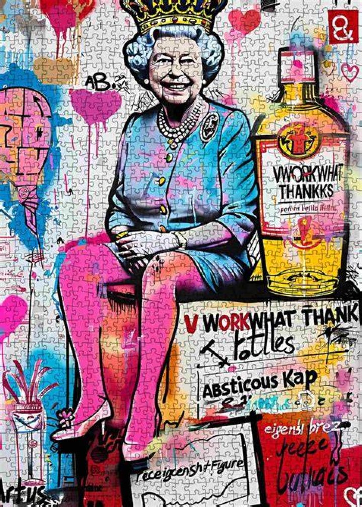 queen pop art jigsaw