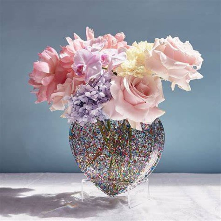 rainbow lovestar vase