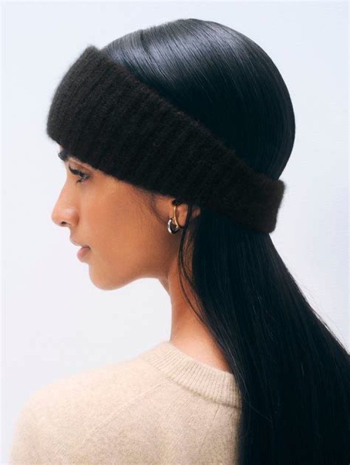 Ribbed wool and cashmere-blend headband - Balmain