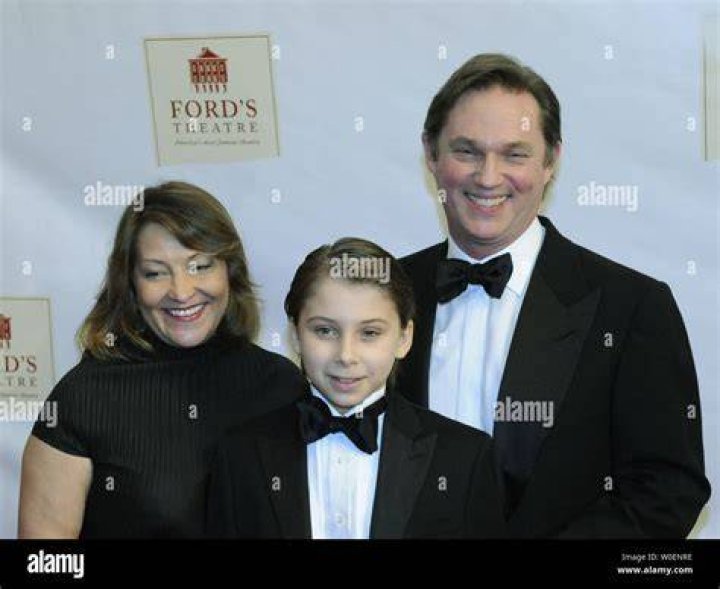 Richard Thomas with his son Montana and his wife Georgiana during the party for the opening night performance of "Twelve Angry Men" on March 29, 2007, in Los Angeles, California | Source: Getty Images