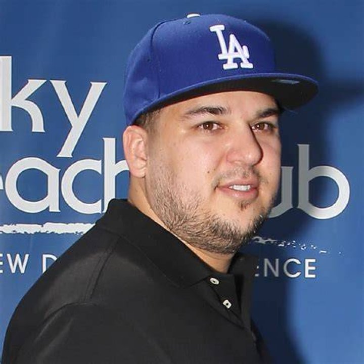 Rob Kardashian baseball cap Las Vegas