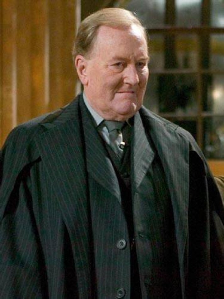Robert Hardy at Harry Potter premiere