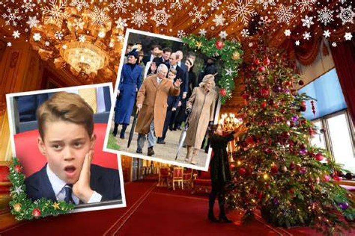 royal xmas decor