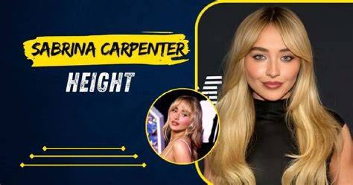 Sabrina Carpenter Height And Weight Unveiling Her Body Statistics 2024