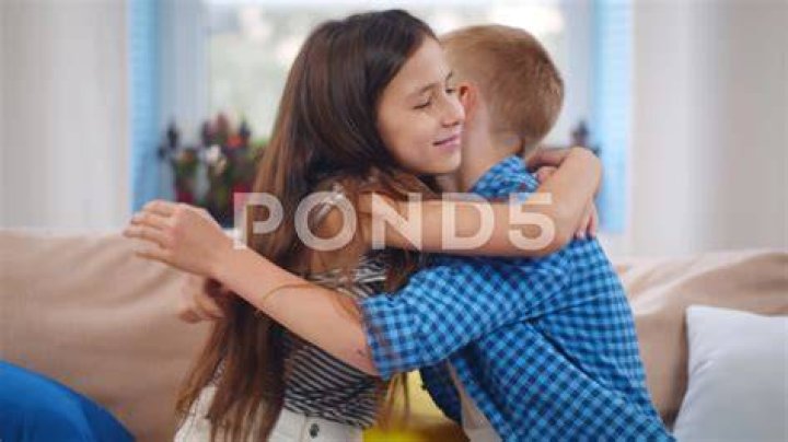 Samuel Aitkin hugging his sister Lady Amelia Spencer's groom Greg Mallett