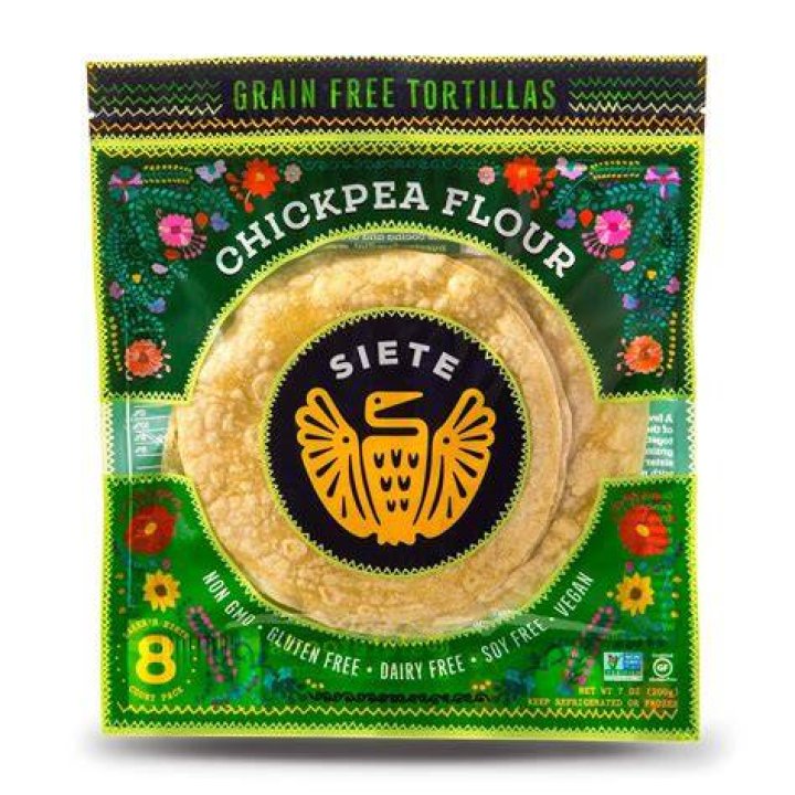 siete chickpea flour tortillas