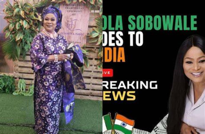 Sola Sobowale tears up as she makes huge announcement, lands first Bollywood role
