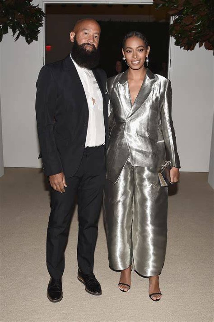 Solange Knowles and Alan Ferguson during the "You've Got To Be Seen Green!" party hosted by Solange Knowles at the Brooklyn Botanical Gardens on September 15, 2015 in Brooklyn, New York. | Source: Getty Images