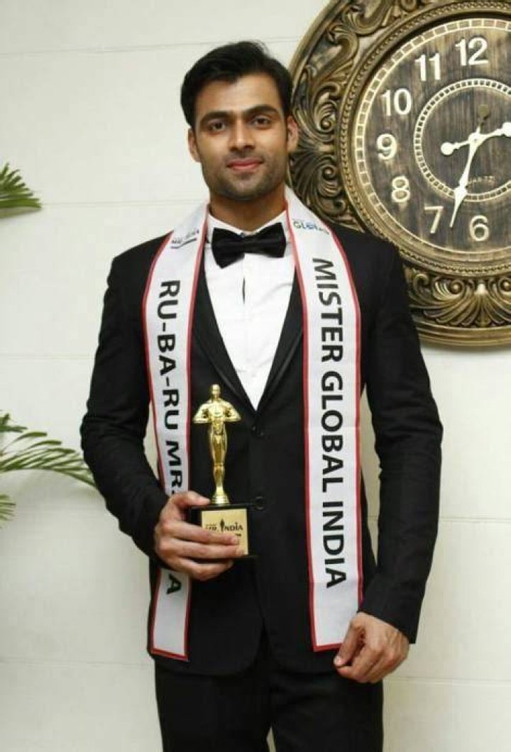 Srikant Dwivedi Mister Global India 2017 Apollo Male Gods