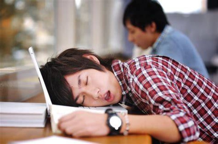 Text Falling Asleep College Success
